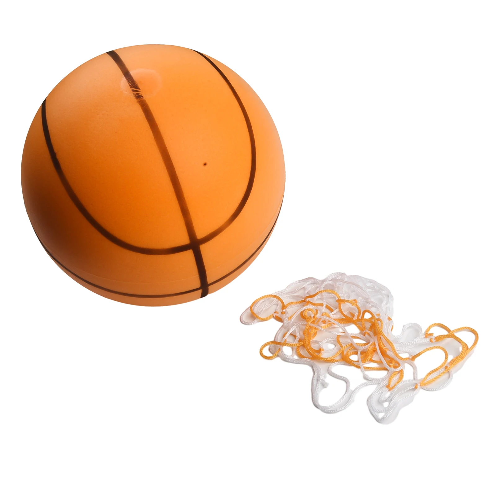 Ballon de basket-ball d'intérieur silencieux pour adultes, jouet en mousse  pour bébé, terrain de jeu silencieux, rebondissant, sport pour enfant,  jeux, 3, 5/7 - AliExpress