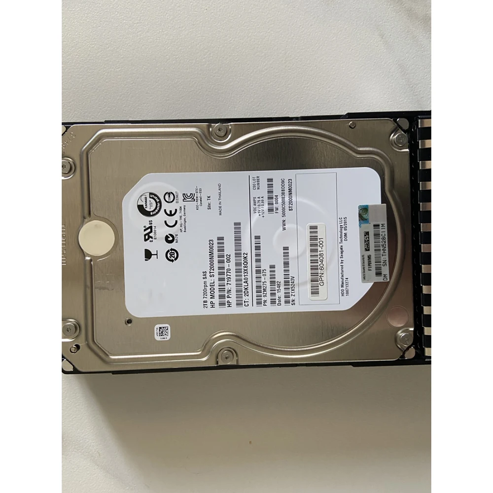 HP AW555A P2000 SAS-FC 7.2K 3.5 605475-001 604051-001 719770-002 ϵ ũ, 2TB