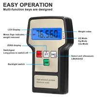 Balance de réfrigération numérique Balance électronique de haute précision pour réfrigérants Recharge d'outils de fluoratisation de climatisation centrale 2