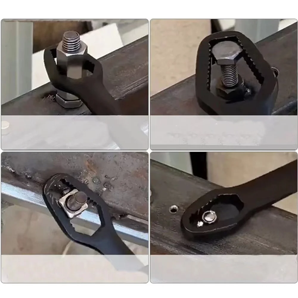 Neuer 8-22mm 3-17mm Doppelendiger Universalschlüssel Multifunktionaler Selbstspannender Schraubenschlüssel Reparaturwerkzeug Beidseitiger Schraubenschlüssel Tragbar – Detail 7