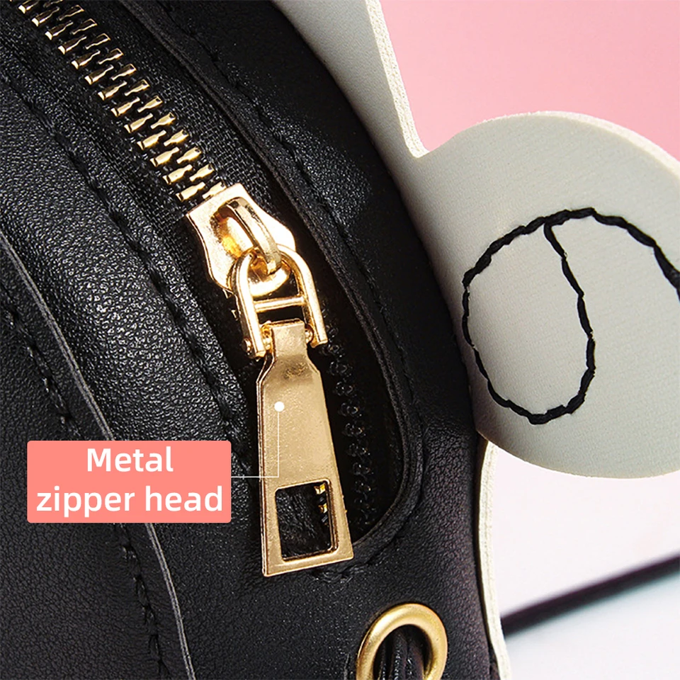 Bolso De Mano Con Estampado De Vaca Para Mujer | Neceser Con Cremallera De 33x24cm | Material PU Y Poliéster | Versátil Para Fiestas, Eventos Y Uso Diario | Marrón Clásico