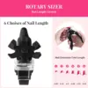 Nail Clippers for Acrylic Nails with Sizer and Catcher Adjustable Nail Tip Cutter with Length Measurement Dial. 2