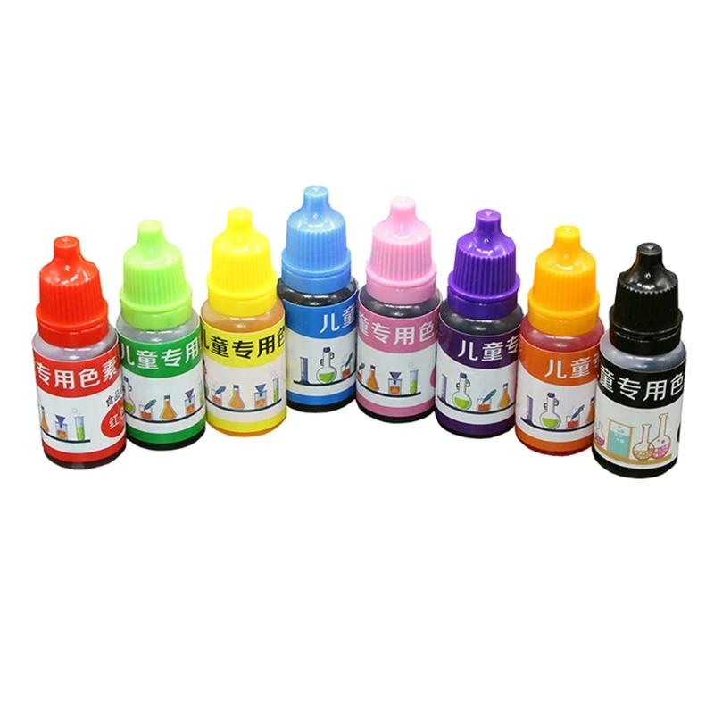 8 Colors 10ml Liquid Epoxy Resin Pigment DIY Handmade Coloring Colorants Jelly Dye Jewelry Making epoxy resin pigment