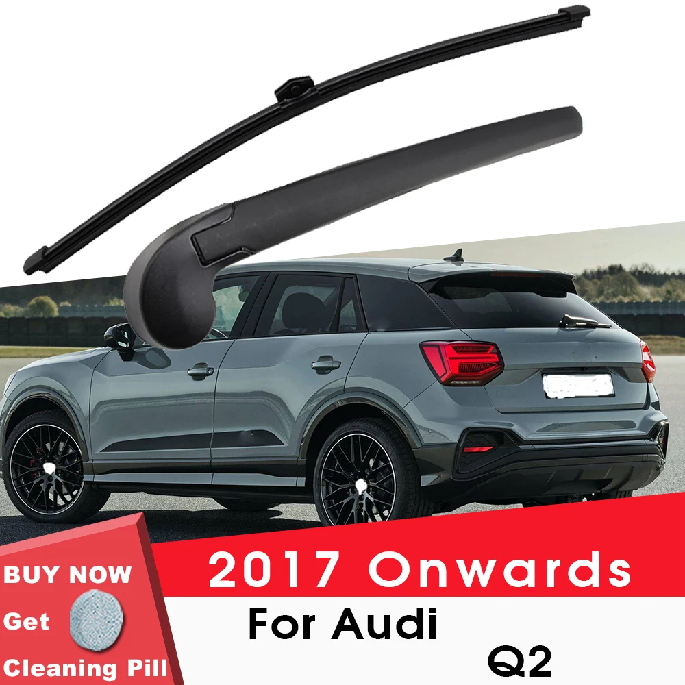 BEMOST Car Rear Windshield Wiper Arm Blade Brushes For AUDI Q2 2017 Onwards Hatchback Windscreen Washer Auto Accessories