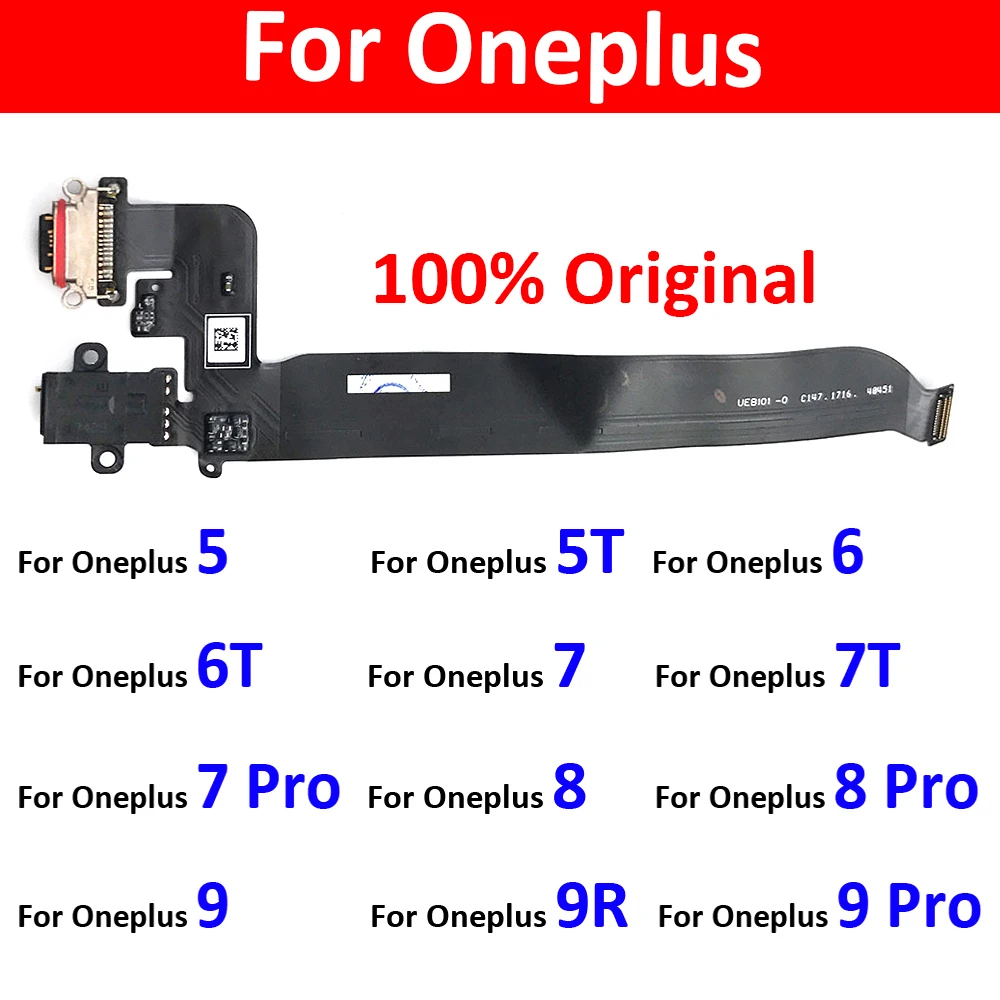 Placa De Conector De Carga USB Tipo-C Con Micrófono Y Jack De Audio para Oneplus Nord N10 5G / 1