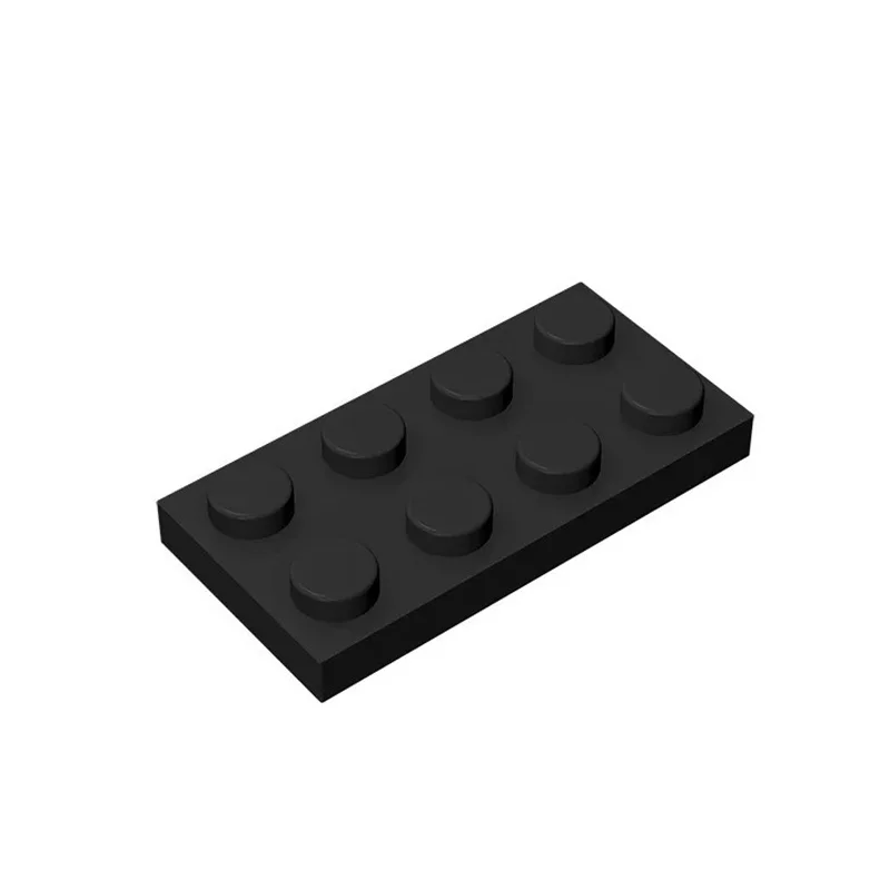 G-MOC 빌딩 블록 3020 플레이트, 2x4 호환 입자 조립, DIY 교육용 벽돌, 어린이 장난감, 50 개/로트