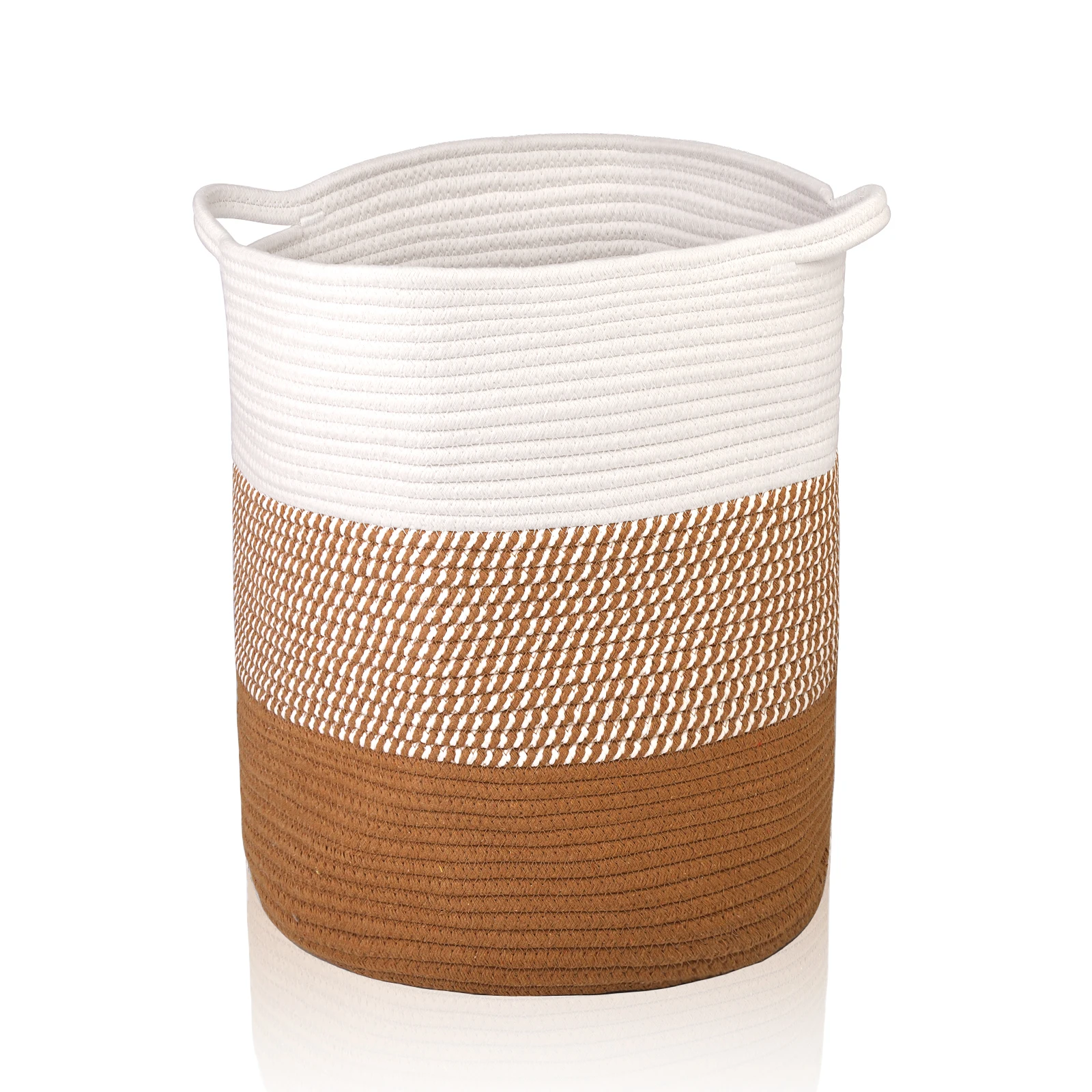 Woven Storage Basket Clthoes Laundry Basket Dirty Clothes Basket Storage Basket Laundry Basket Round Storage Household items 