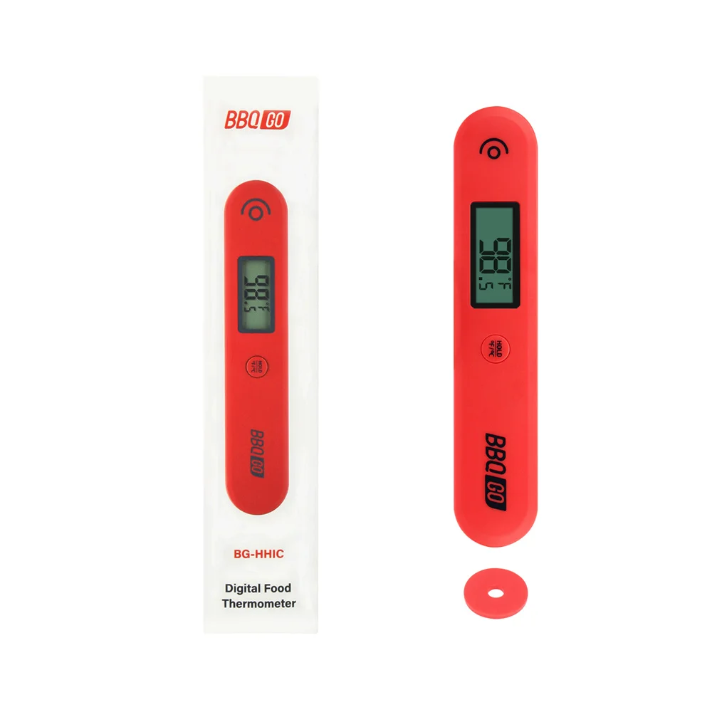 HIC Easy-Read Meat Thermometer, Large 2in