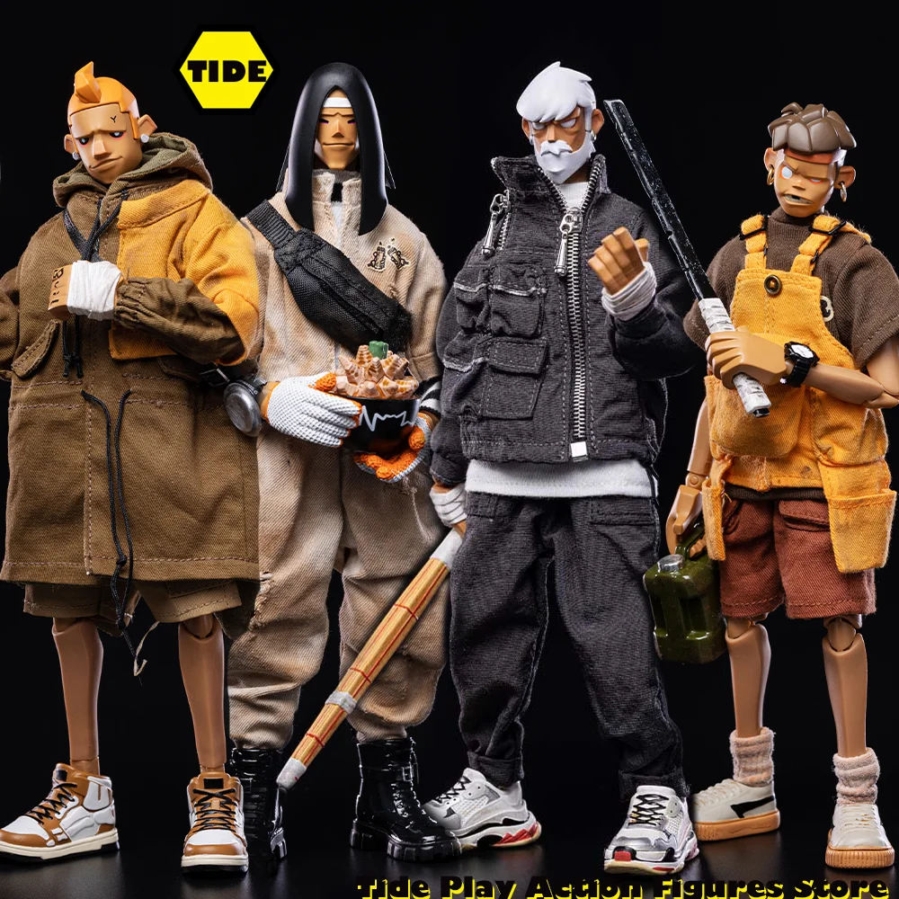 

COME4ARTS High 20CM Trendy Male Soldier Fashion Action Figure Garage Kit Full Set Model Corner Bar Return Series For Hobby Gift