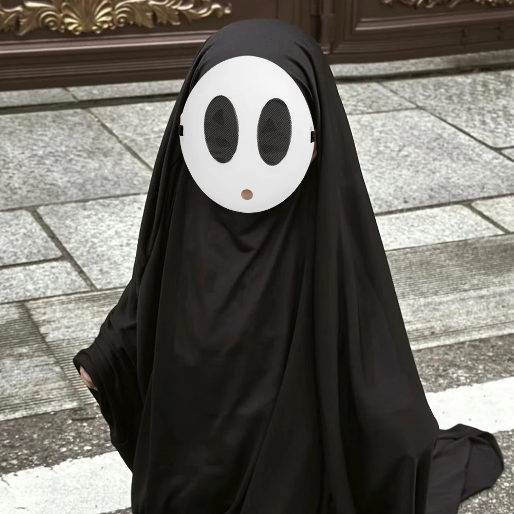 Squid Game Costume Halloween Shy Guy Mask For Kids Men Cosplay