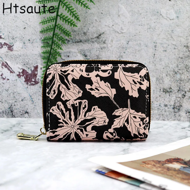 

Women Wallets PU Leather Female Purse Mini Hasp Solid Multi-Cards Holder Coin Short Wallets Slim Small Wallet Zipper Hasp