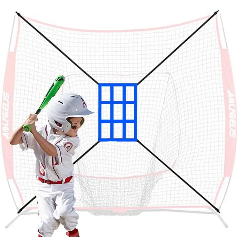 Baseball Practice Net Portable Hitting Pitching Batting Training Net