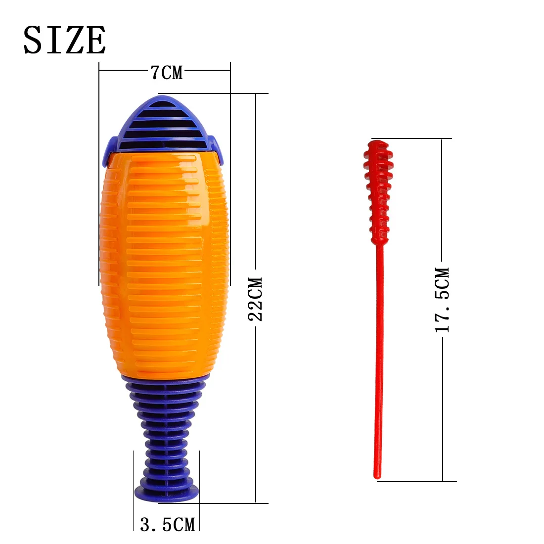 Orff percussion instrument accompaniment fish frog children's educational teaching aids shaving wooden fish clapper