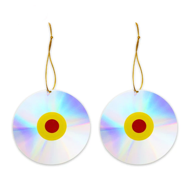 Kétoldalas Lézer Erkély Hasznos Madártaszító Madárcsökkentő Reflektív Tapasz Galambok Harkály Kerti Udvarra 3Db - Image 5