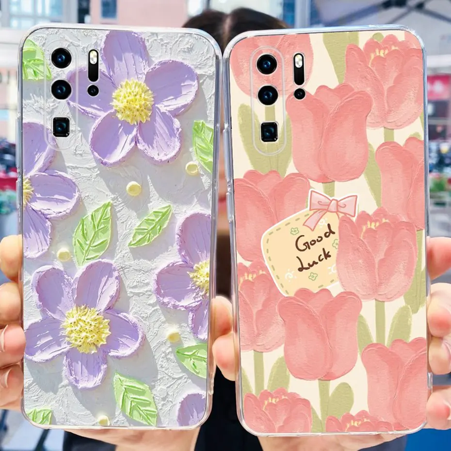 Lovely Printing Soft Silicone TPU Back Cover - Vibrant Design Phone Case
