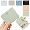 Ultra-Thin Folding Wallet for Women, Mini Wallet, Credit Card Bag, Cute Short Coin Purse, Simple Fashion, New, 2024 1