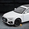 1:32 2024 AUDI A4 Alloy Car Model Diecast Metal Toy Vehicles Car Model Simulation Sound and Light Collection Childrens Toys Gift 4