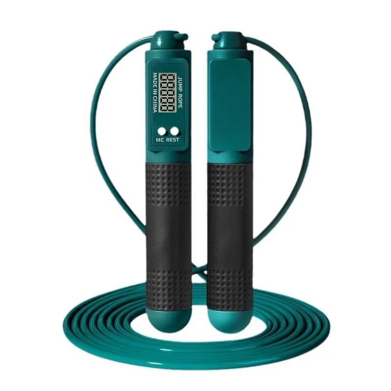 Wireless Counting Skip Rope Non-slip Handle Silicone Electronic Skip Rope Adult Children Outdoor Family Fitness No Tangles