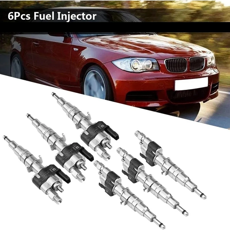 

6 Piece 13537585261 Fuel Injector Injector Metal Car Accessories For BMW Rolls-Royce