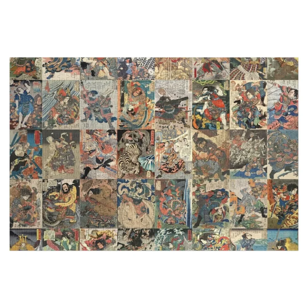 

Samurai Jigsaw Puzzle Personalized Baby Toy Children Puzzle