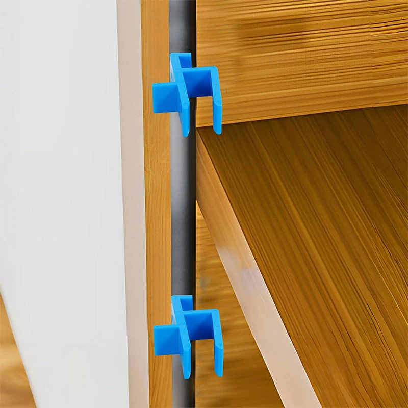 Wardrobe Closing Board Clip Plastic Carpenter Closing Fixing Clip Woodworking Fixed Clamp Wood Marking Fixed