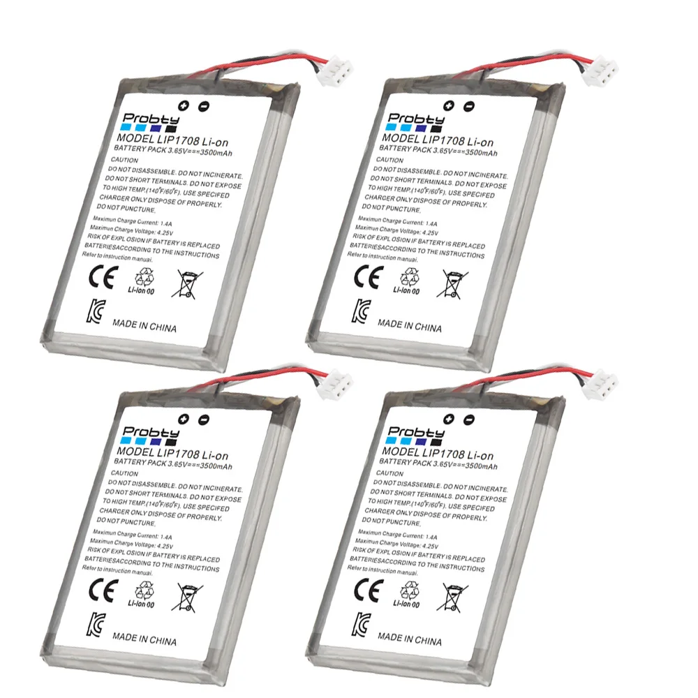 Batteria Al Litio Ps5 Da 3500Mah Per Controller Sony Ps5 Controller Di Gioco Dualsense Lip1708