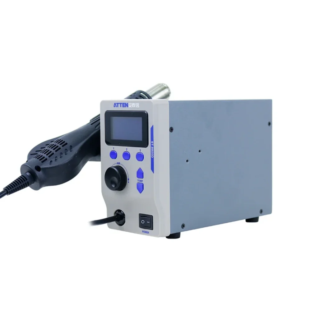 800W Hot Air Gun ATTEN ST-8800D  Digital Display BGA Rework Station Air Volume Anti-Static Repair Desoldering Station 110V /220V 3