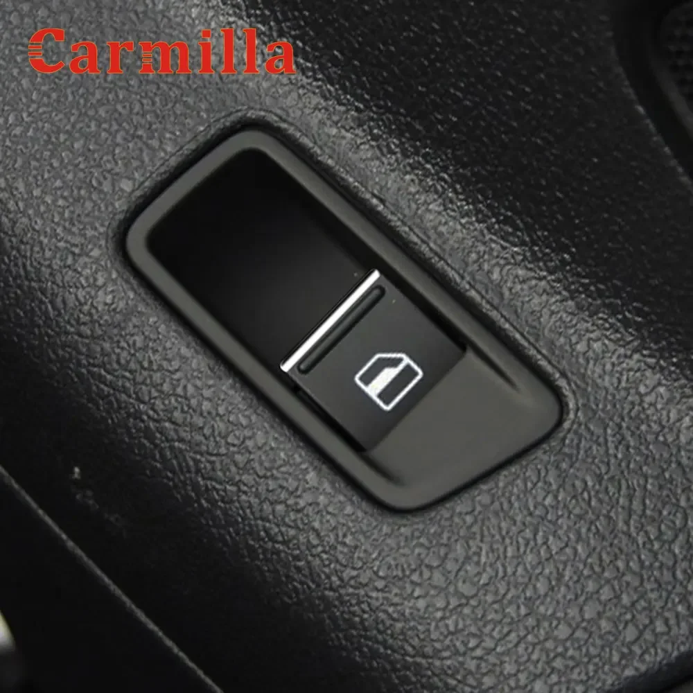 Car Moulding Decoration Interior Mouldings Interior Moulding Trim Strip Carmilla for Skoda Octavia Fabia 2 Yeti Car Door Window Lift Button Switch Sequin Interior Mouldings ABS Chrome Trim Accessories