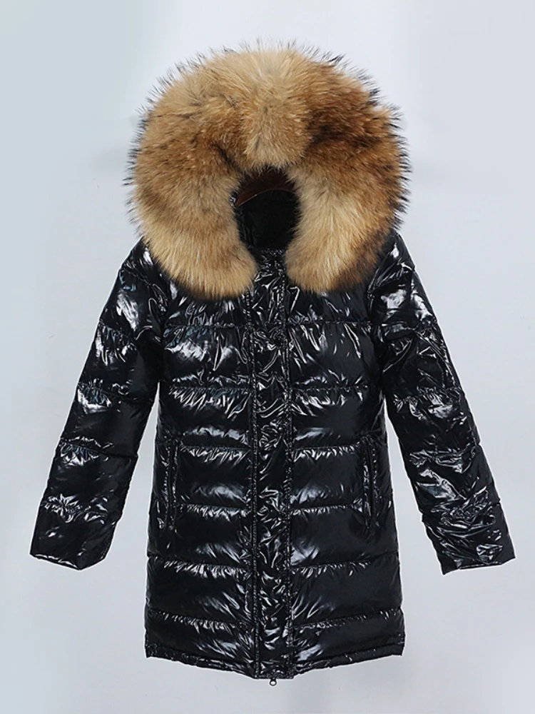 Oftbuy Waterproof Long Parka Winter Jacket | Natural Fur