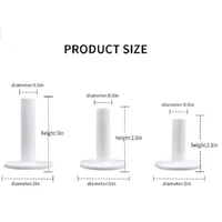 Golf Practice Tees 3 Pieces Packed 54mm/65mm/80mm Golf Rubber Tee Indoor And Outdoor Sport for Driving Range And Practice Mat 2