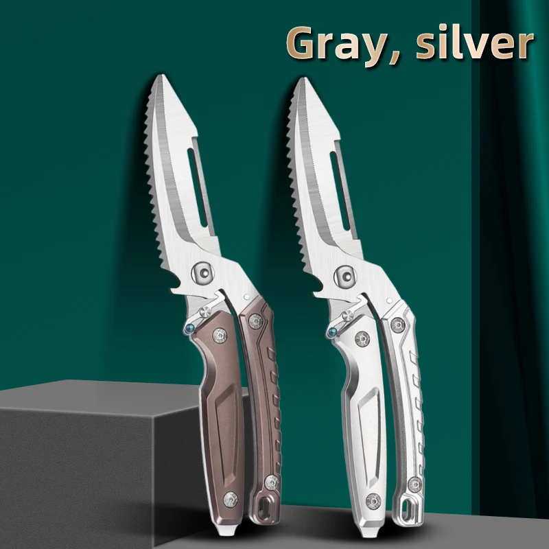 Description Picture 6 of itemStainless Steel Kitchen Scissors Multifunctional Chicken Bone Scissors Shear Fish Duck Cut Chef Professional Scissors Knife Tool