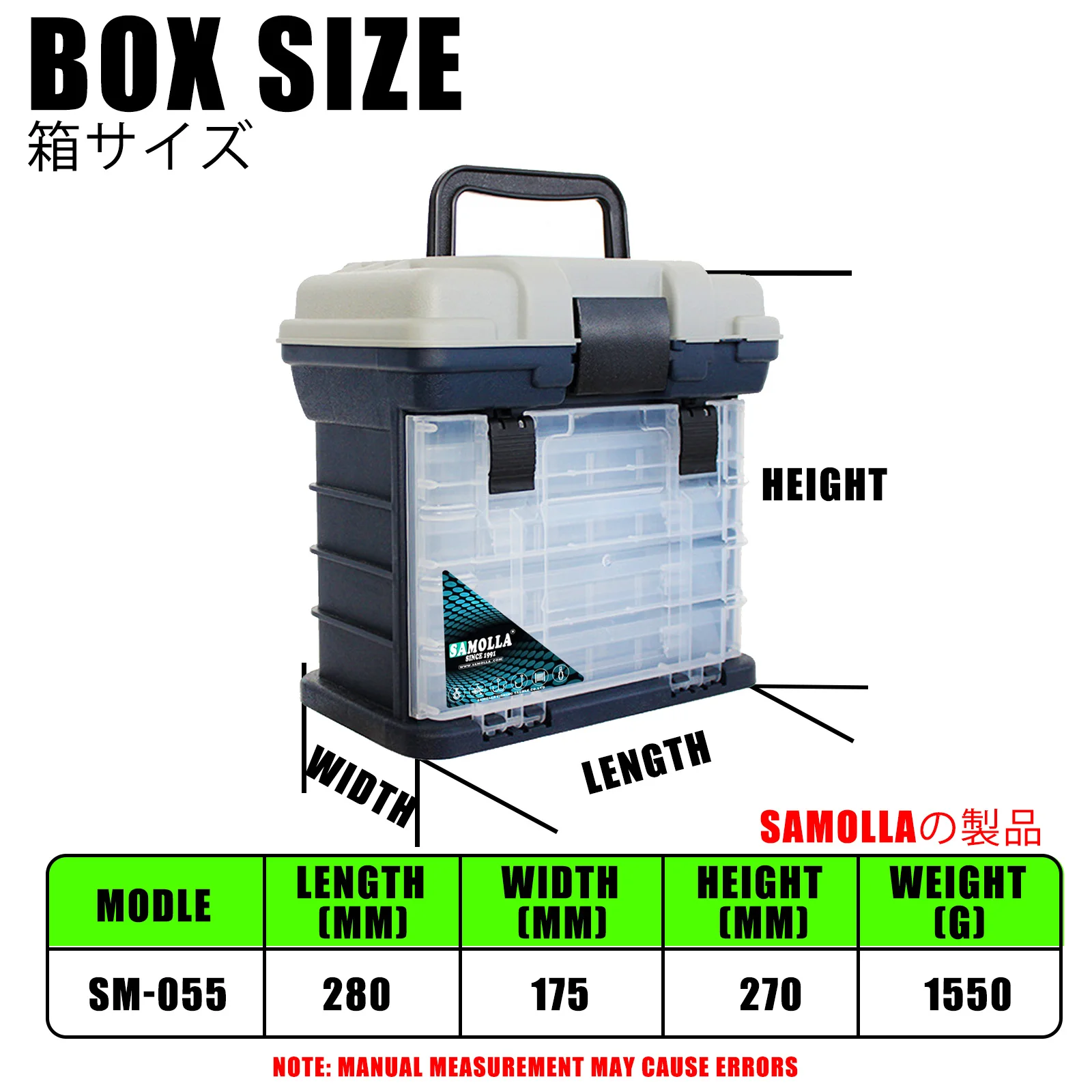 New Big Lure Fishing Box Multi-storey Compartments Plastic Accessories Storage  Tackle Container Case Adjustable Organizer - AliExpress