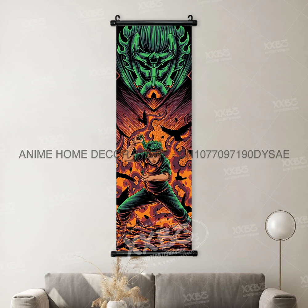 Uchiha Clan Anime Scrolls: Decorative Naruto Wall Art Poster Collection