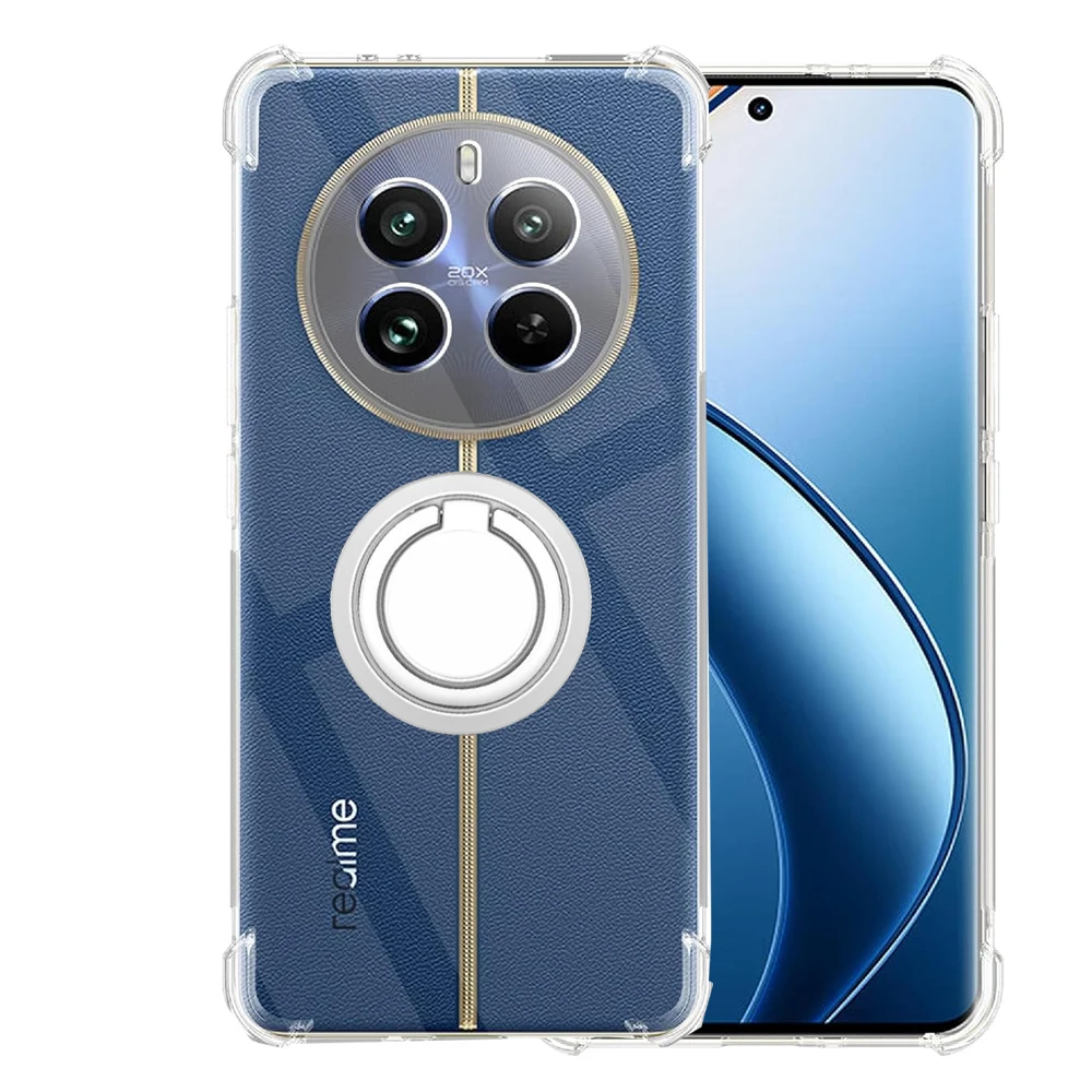 Reinforced Corners Clear Soft TPU Shockproof Camera Protection Case Cover