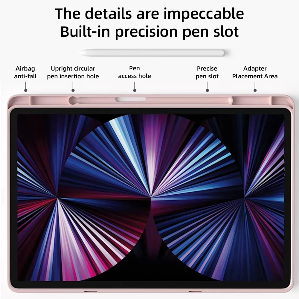 Versatile Tablet Cover with Pen Slot and Adjustable Stand