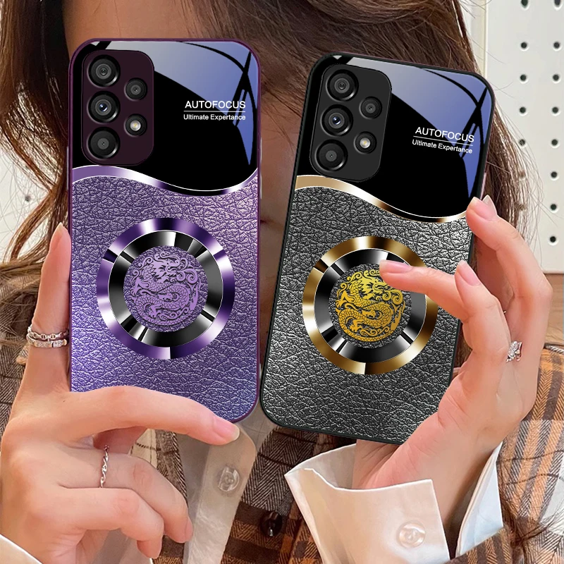 Lucky Ring Tempered Glass Phone Case