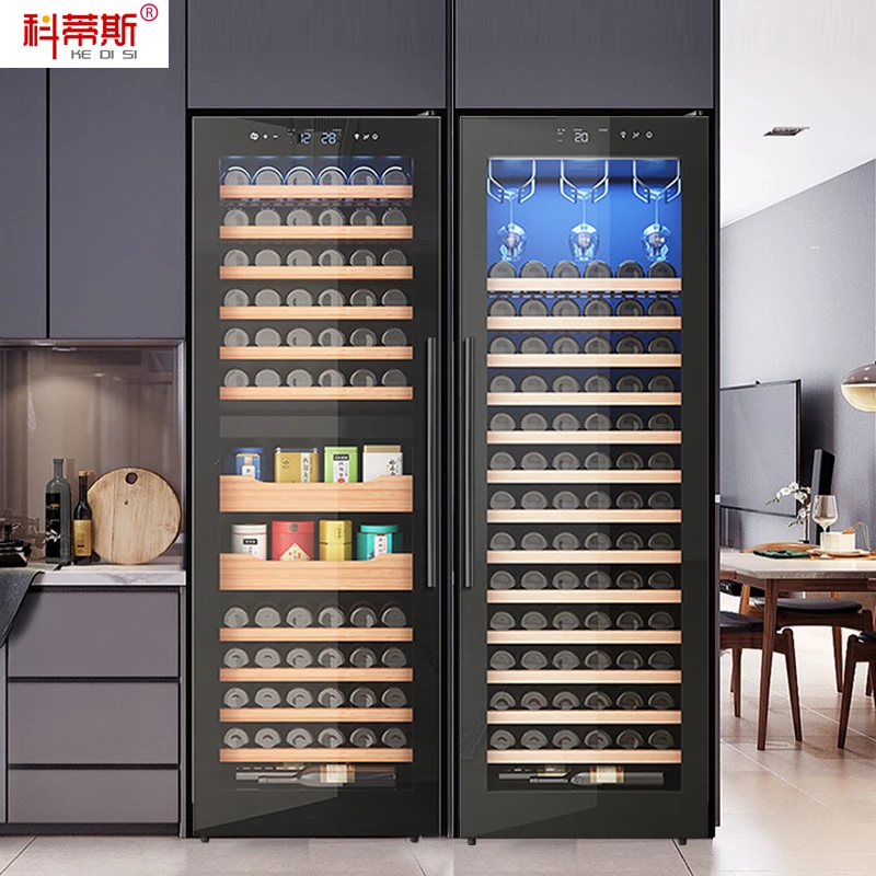 

Constant temperature wine cabinet, large capacity commercial and household integrated embedded refrigeration cabinet
