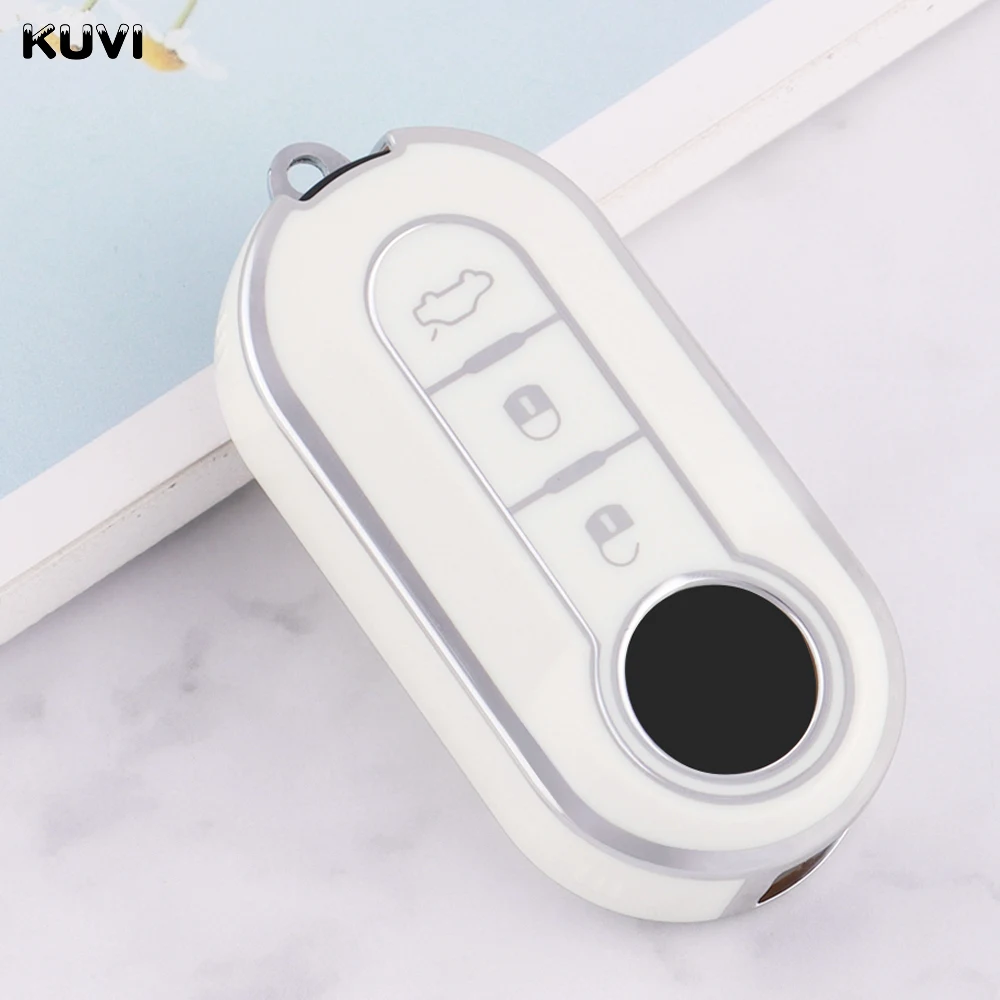 Premium TPU Flip Key Case Cover