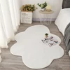 Nordic Ins Rugs for Bedroom White Cloud Shape Bedside Floor Mat Fluffy Soft Living Room Decoration Carpet Thick Plush Lounge Rug 1