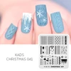KADS Halloween Fall Christmas Nail Stamping Plate Nail Art Plates Image Stamp Templates DIY Print Manicure Salon Design Stencils 5