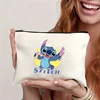 MINISO Disney Stitch Tote Bag Canvas Shoulder Bag Eco Hip Hop Lilo and Stitch Shopping Bag Shopper Women Tote Harajuku Female 4