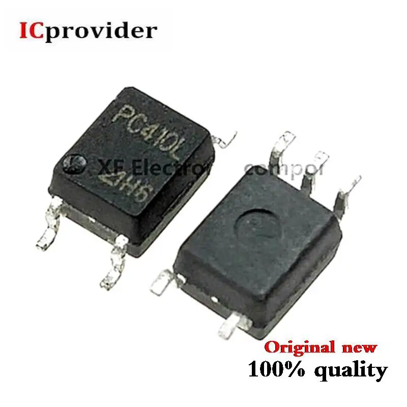 50pcs/lot Pc410l Pc410 Optical Isolator Logic Output Optoisolator Sop-5 ...
