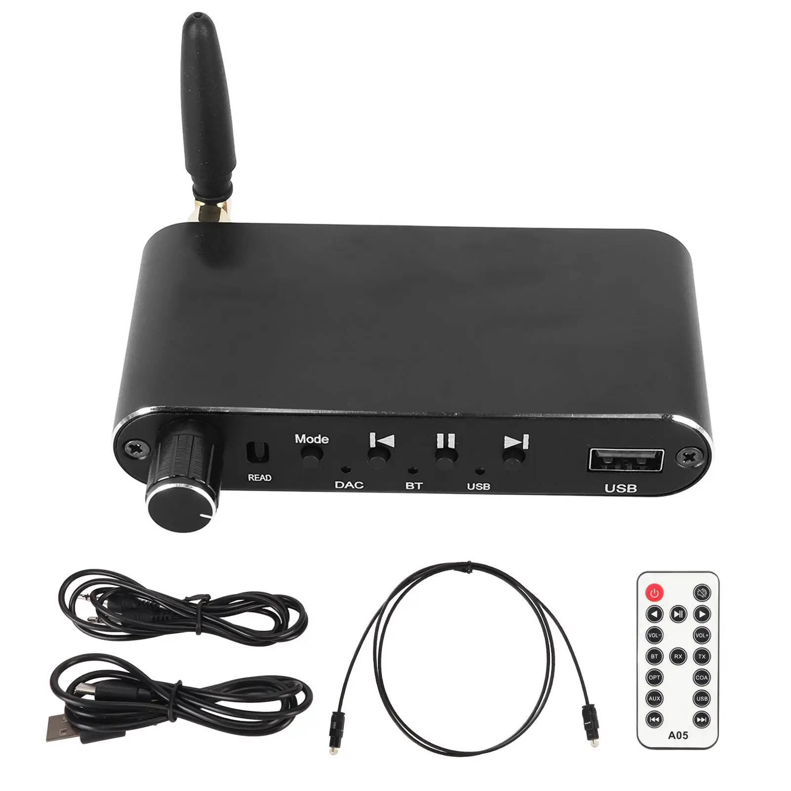 

Беспроводной приемник Bluetooth, передатчик DAC HiFi, качество звука с U-диском, воспроизведение для ПК и автомобиля