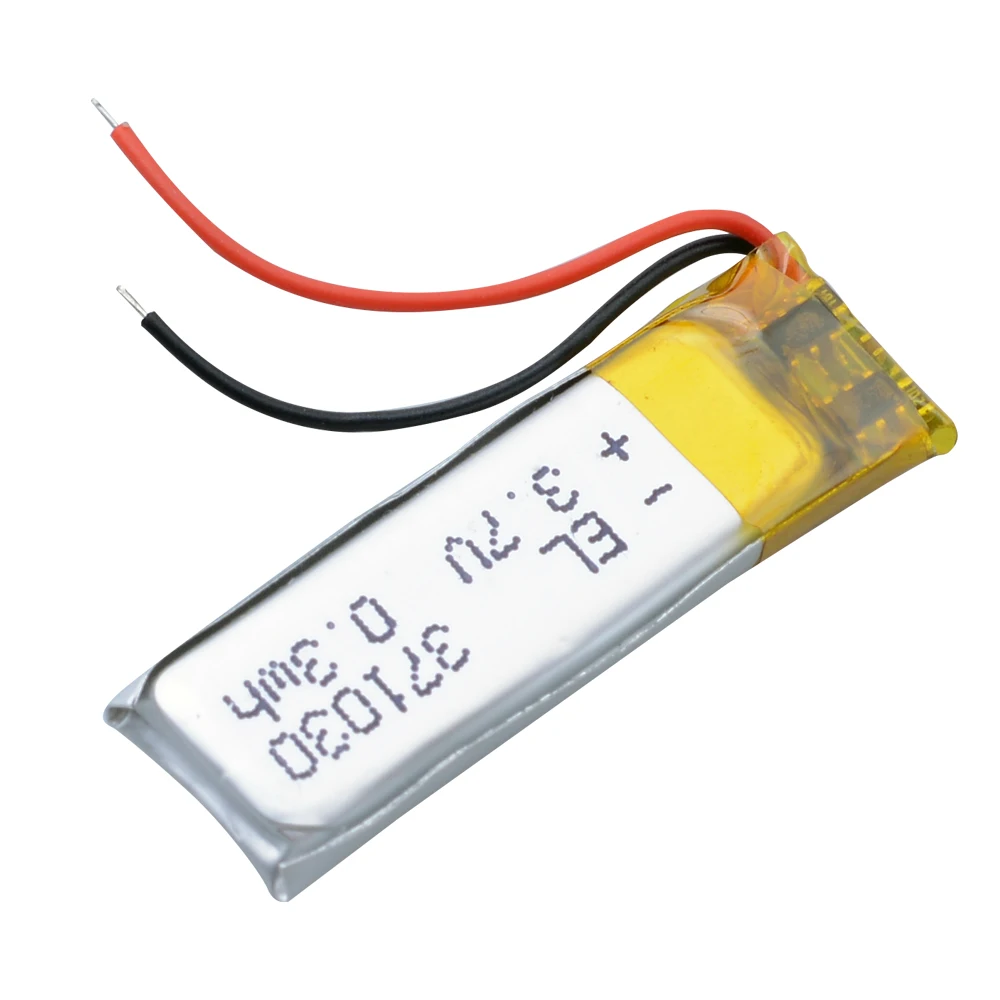 3.7V 0.3wh Li-Polymer Battery For Plantronics explorer 55 bluetooth headset Bracelet Wrist toys Remote controller 401030 371030 Rechargeable Lithium Batteries