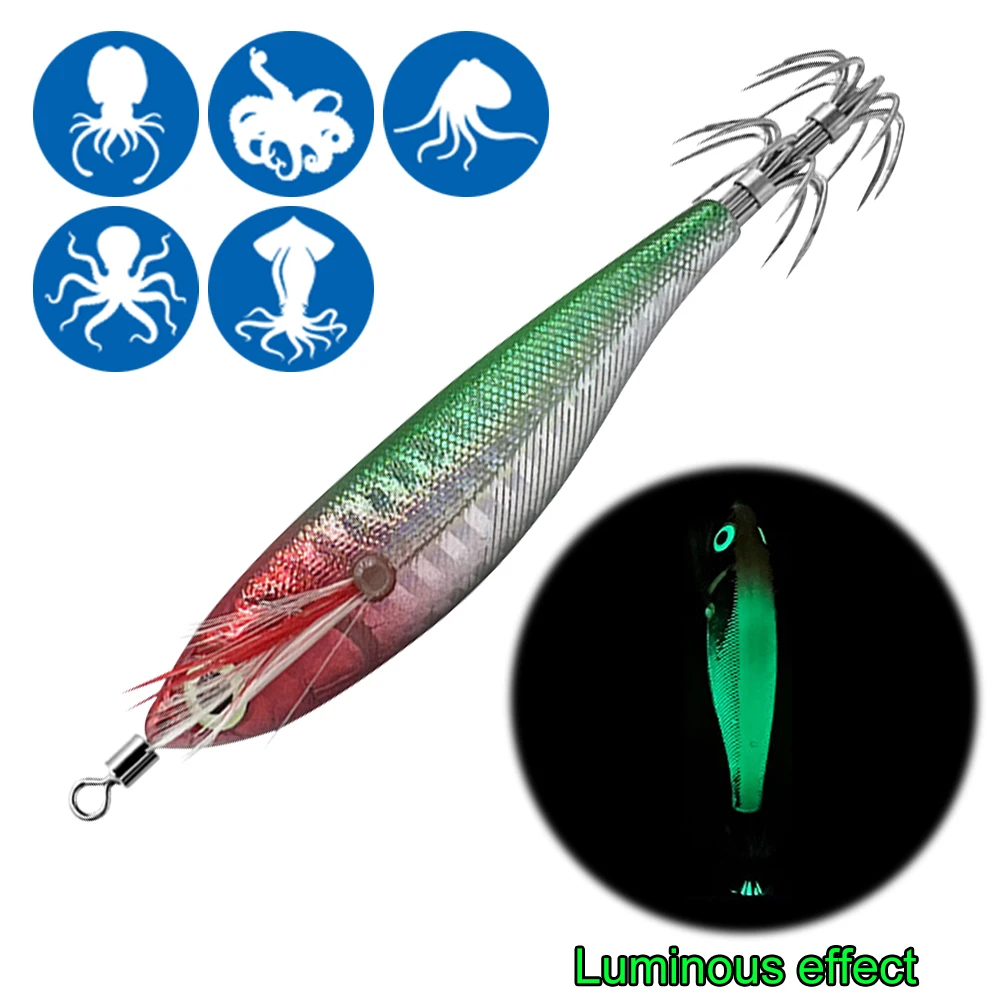 Artificial Squid Hook Lure for Sea Fishing
