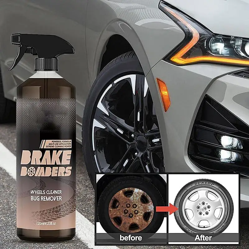 

Car Detailing Rust Wheel Cleaner Spray Liquid Cleaning Rust Remover Car Detailling Polishing Kit Auto Paint Tyre Rims Care Tools