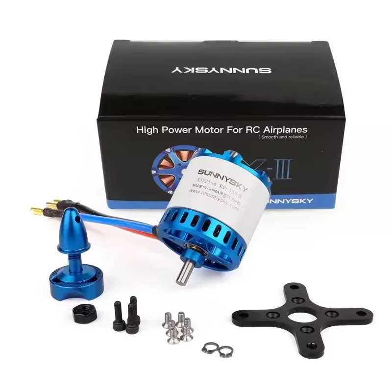 SUNNYSKY X3525 III KV465 KV550 KV650 KV810 KV1080 Brushless Motor for RC Drone thumbnail 2