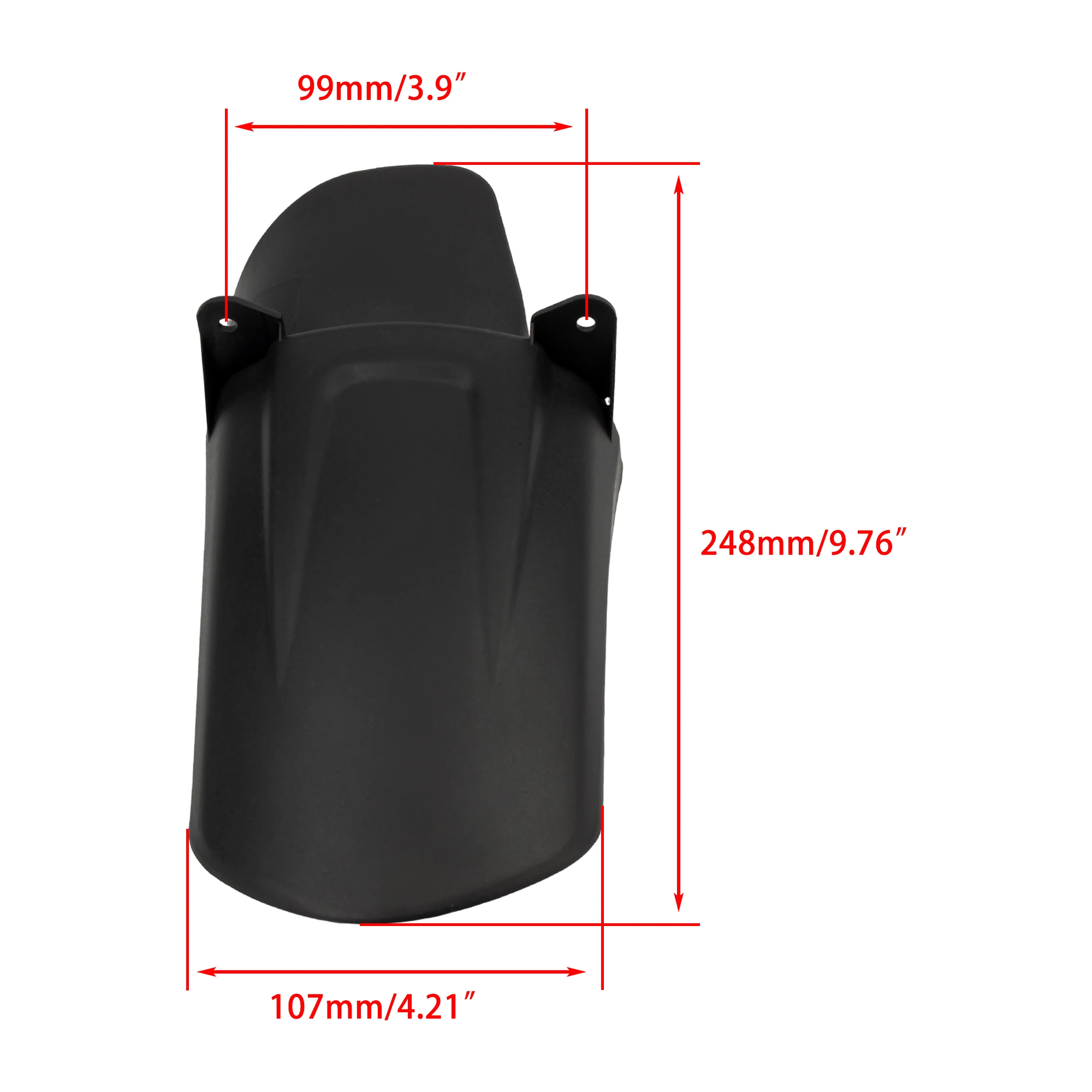 Carbon Fiber Color Rear Fender Mudguard Accessory