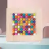 Brain Teaser Toys Educational Learning Collection Wood Educational Board for Gathering Birthday Interaction Preschool Activity 2