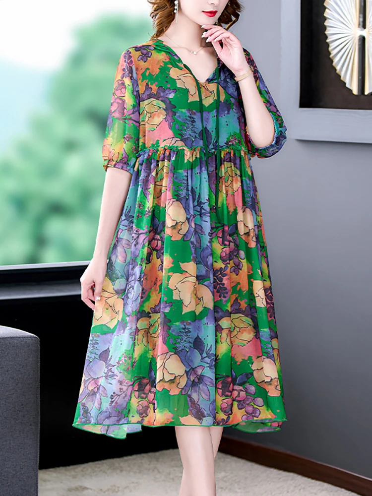 blue dress for baby girl Night Wear Home Gown Boho main image 1